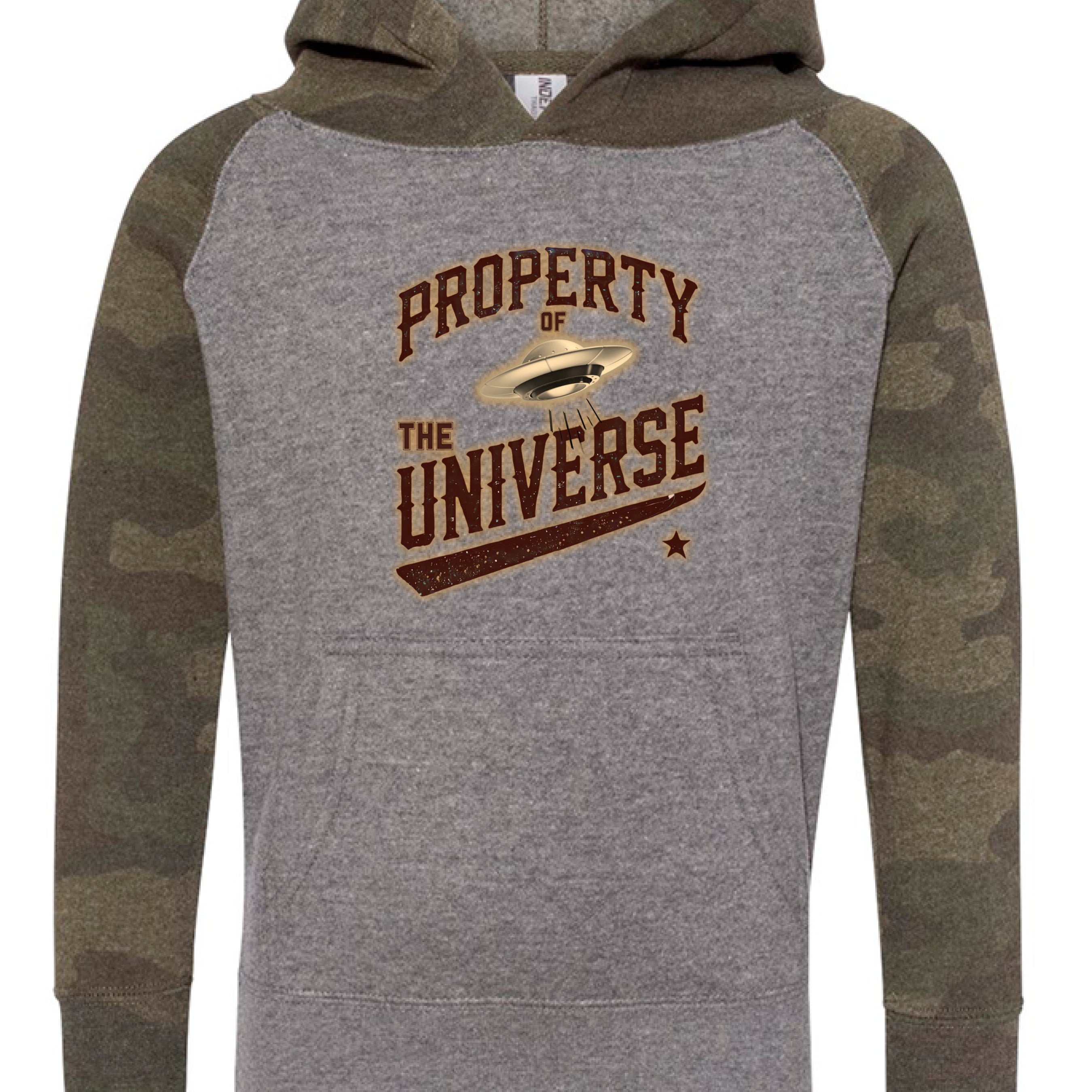 Nickel Heather/ Forest Camo - FRONT