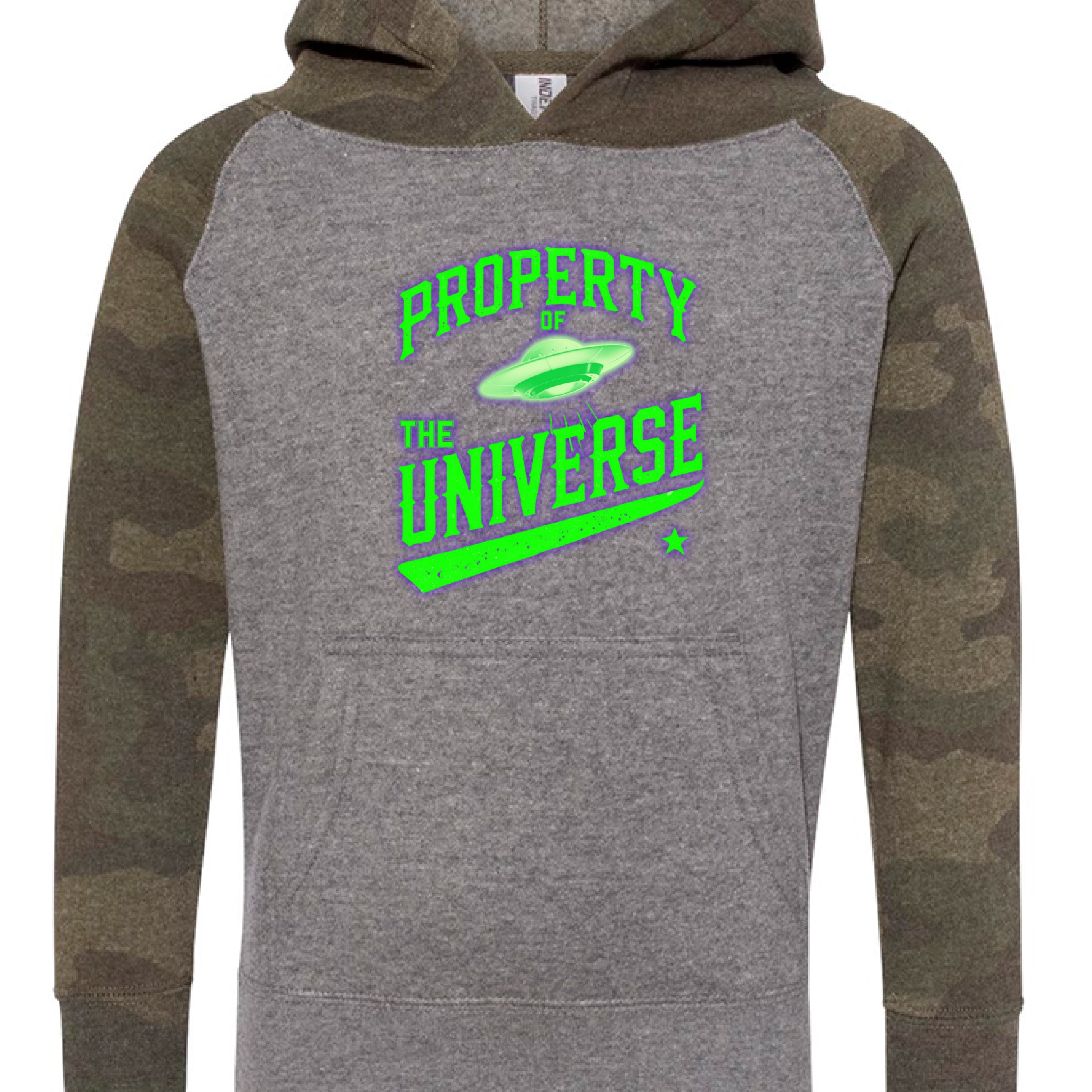 Nickel Heather/ Forest Camo - FRONT