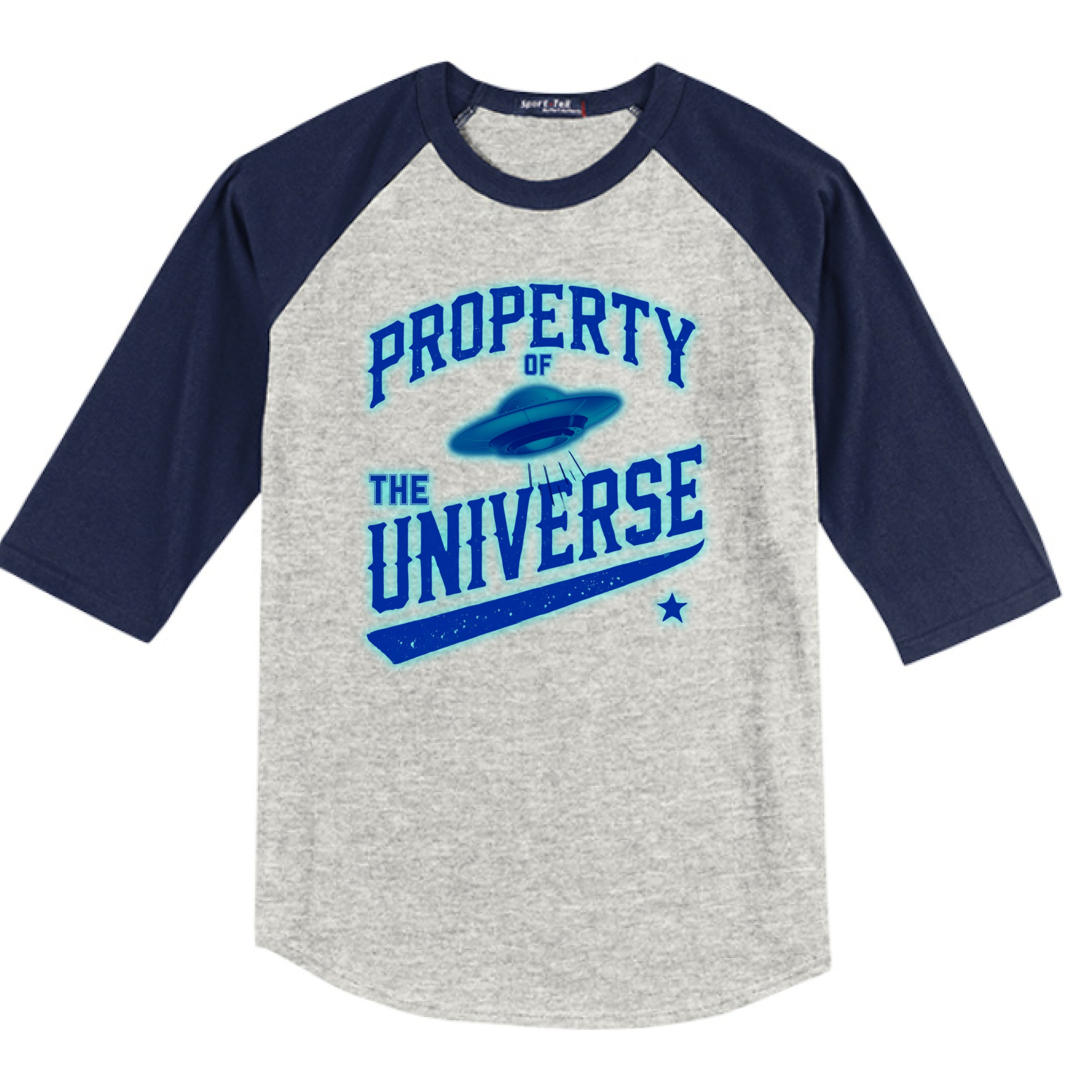 HEATHER GREY / NAVY - FRONT