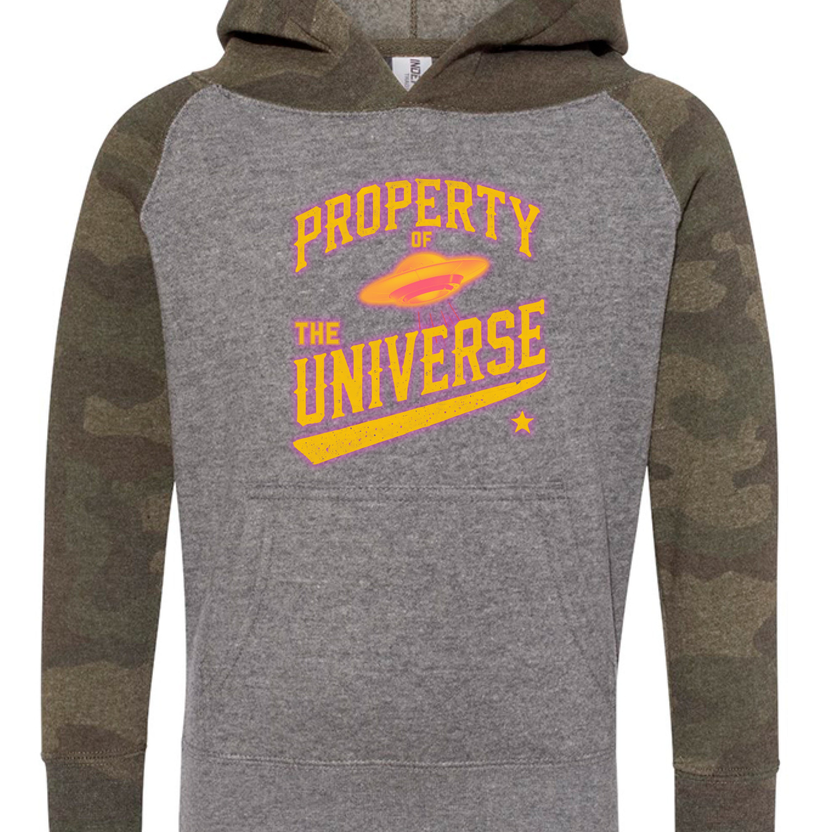 Nickel Heather/ Forest Camo - FRONT